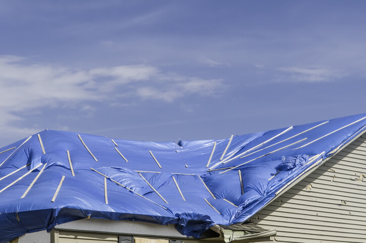 Roof Tarping by Inspire Roofing LLC